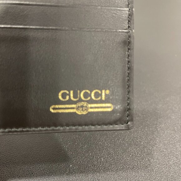 NWOT Gucci Interlocking GG Logo Leather Card Holder (JB1146) - Picture 3 of 4